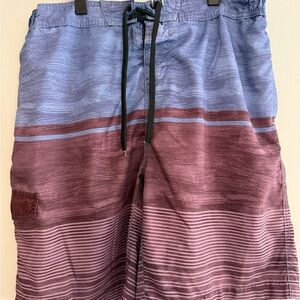 Stylish Men's Multicolor Swim Board Shorts